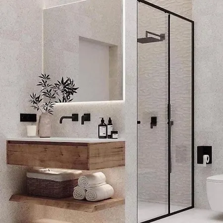 アパート White Sky 26 Hanza Tower Pool Jacuzzi Sauna シュチェチン