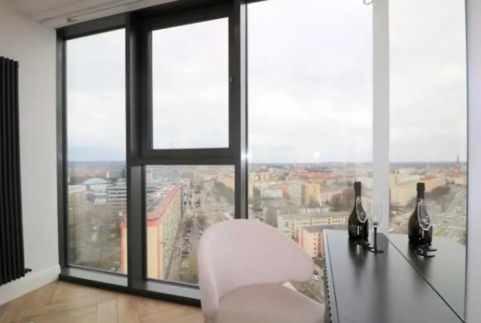 アパート White Sky 26 Hanza Tower Pool Jacuzzi Sauna