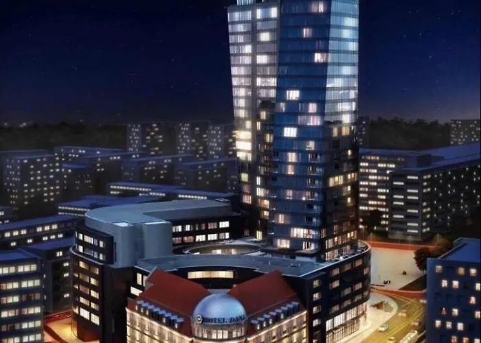 アパート White Sky 26 Hanza Tower Pool Jacuzzi Sauna